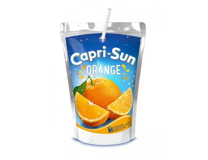 CAPRI-SUN Ovocný nápoj s brčkem 200 Ml